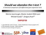 Should we abandon the t-test A statistical comparison of 8 differential gene expression tests