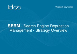 Search Engine Reputation Management - Strategy Overview