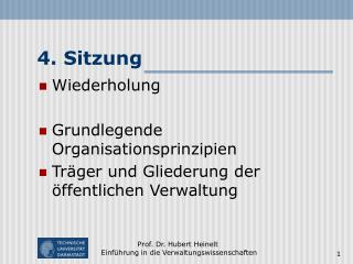 4. Sitzung