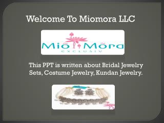 Bridal Jewelry Sets At miomora.com