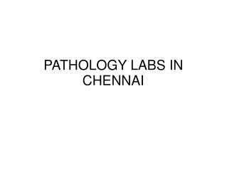 Uricacid test lab in chennai