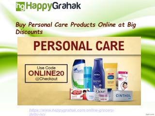 Buy Online Personal Care Products at Discounts
