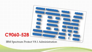 IBM C9060-528 Braindumps