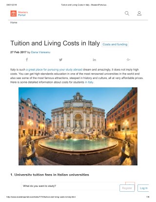 Study in Italy Consultants in Hyderaabd