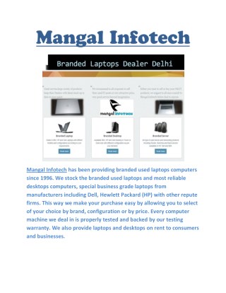 old computers sales in delhi/ncr