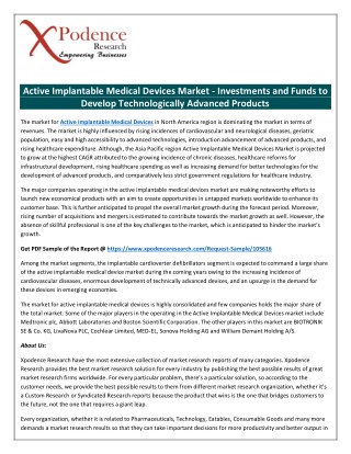 Worldwide Active Implantable Medical Devices: Detailed Vendor Level Analysis for shares
