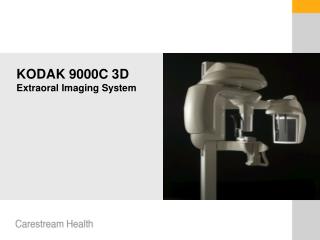KODAK 9000C 3D Extraoral Imaging System