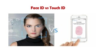 Face ID vs Touch ID