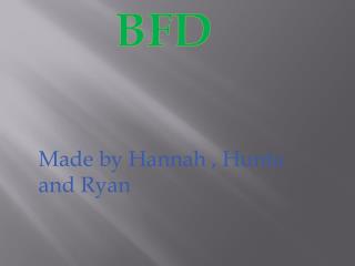 The BFD