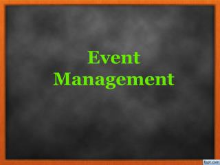 Who are the target audience for each event