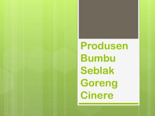 Maknyuss!! 0857.7940.5211, Produsen Bumbu Seblak Goreng Cinere