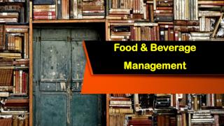 Write a case with description when you visited any Bar & Restaurant