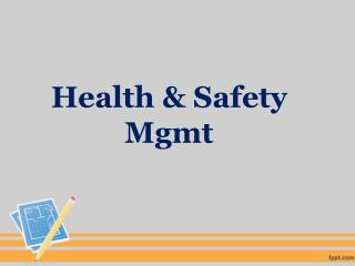 Write a note on the health care service market.