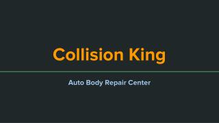 Services from Best Collision Repair Center TX