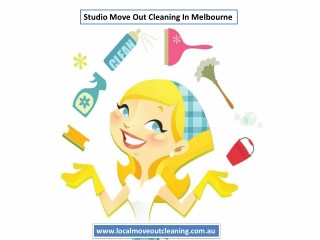 Studio Move Out Cleaning In Melbourne