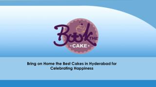 Delicious Cakes in Hyderabad - Buy Online Cakes for Special Occasions