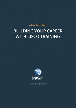 Building your career with cisco training ebook