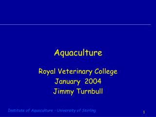 Aquaculture