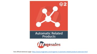 Magento 2 Automatic Related Products