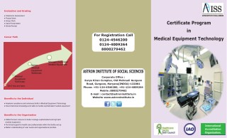 Best Institute of Medical Equipment Technology