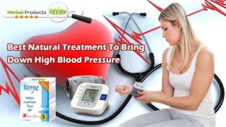 Best Natural Treatment to Bring Down High Blood Pressure