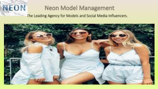The Leading Agency for Models and Social Media Influencers