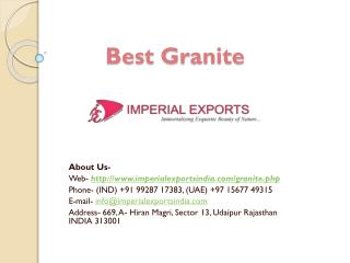 Best Granite