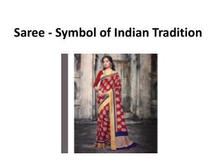Saree symbol of indian tradition