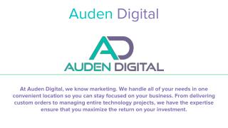 Web Design & Development from Auden Digital in Austin, TX