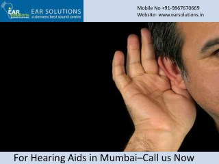 For Hearing Aids in Mumbai â€“Call us Now