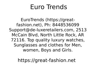 EuroTrends Great-fashion.net