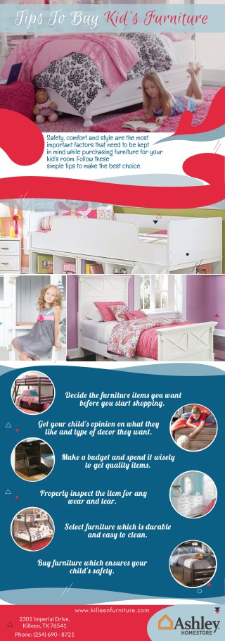 Tips To Buy Kids Furniture