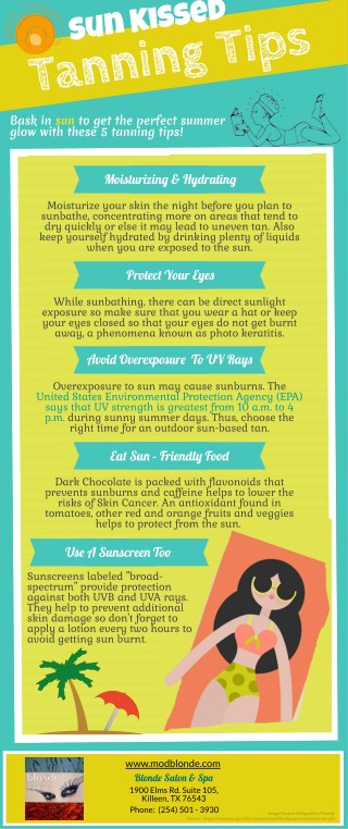 Sun Kissed Tanning Tips