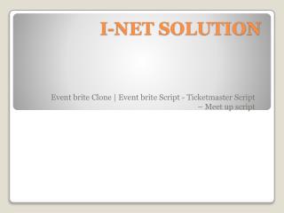 Event brite Clone | Event brite Script - Ticketmaster Script â€“ Meet up script