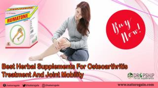 Best Herbal Supplements for Osteoarthritis Treatment and Joint Mobility