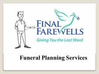 Pre Planning Funeral Services