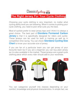 Cycling JerseyÂ 