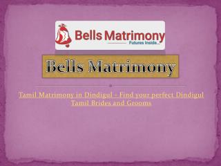 Bells Matrimony-Tamil Matrimony in Dindigul-Matrimonial Sites