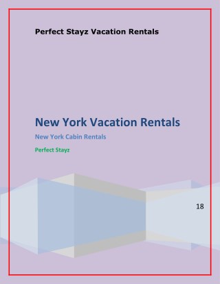 new york vacation rentals