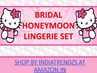 BRIDAL HONEYMOON LINGERIE SET