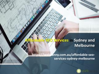 Affordable SEO Services Sydney
