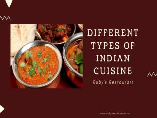 Different Types of Indian Cuisine- Tasty Food in Amritsar