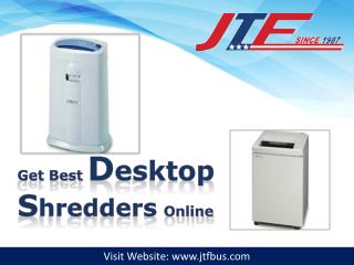 Get Best Desktop Shredders Online