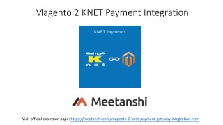 Magento 2 KNET Payment Integration