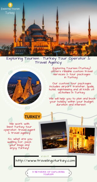 Exploring Tourism: Turkey Travel Agency & Tour Operator