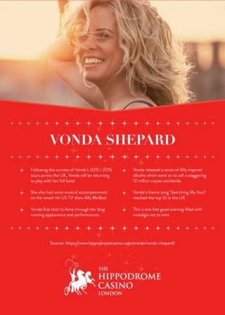 Vonda Shepard Show UK