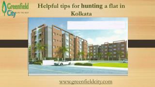 Helpful tips for hunting a flat in Kolkata