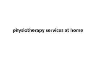 physiotherapy services in hyderabad | physiotherapy services in india