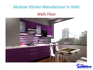 Modular Kitchen Manufacturer In Delhi