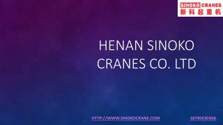 Crane Manufacturers in China